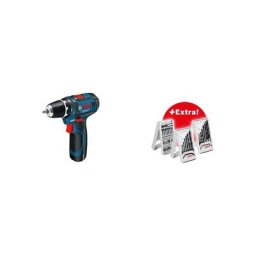 Bosch - gsr 12 V lot de 15 + 2 X 4,0 AH en sac, 1, 0615990HV1