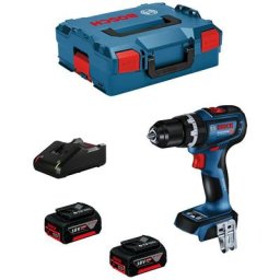 Perceuse à Percussion bosch gsb 18V-90 c (2 x 4,0 Ah GAL18V-40 L-Boxx 136)
