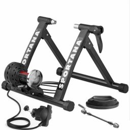 Home trainer vélo entraîneur de vélo max. 150kg pliable acier 26"" à 28 support
