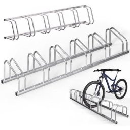 Râtelier pour 2-6 vélos râtelier support de rangement pneu 60mm au choix 6 bikes (en)