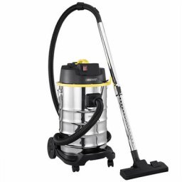 Aspirateur eau et poussière en acier inoxydable avec accessoires 1800W Capacité 30L Aspirateur