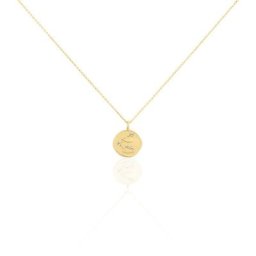 Collier Iago Plaqué Or Oxydes De Zirconium