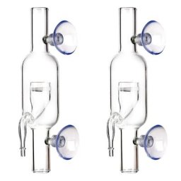 Diffuseur de CO2 en ligne en verre pour aquarium taux de dissolution de CO2 80% TAN2