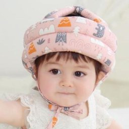 Bonnet anti-collision pour bébé 1 pièce réglable respirant anti-chute protection de la tête
