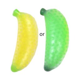 Jouet à presser en forme de Fruit Simulation banane pétrissage décompression doux G99C