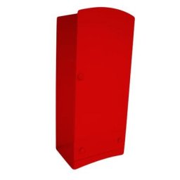 Armoire enfant 1 porte + 1 tiroir Isla Rouge