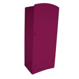 Armoire enfant 1 porte + 1 tiroir Isla Prune