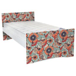 Lit 90x190 enfant avec tête et pied personnalisable