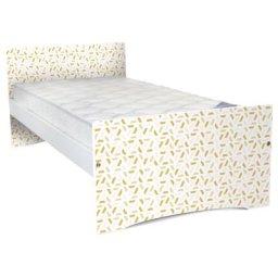 Lit 90x190 enfant avec tête et pied personnalisable