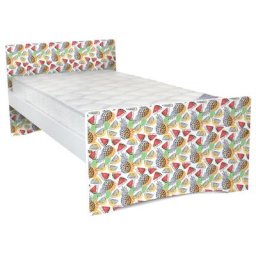 Lit 90x190 enfant avec tête et pied personnalisable