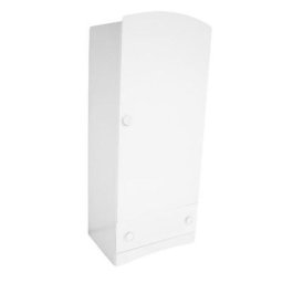 Armoire enfant 1 porte + 1 tiroir Isla Blanc