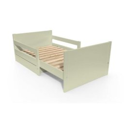 Lit évolutif enfant avec tiroir bois 90 x (140/170/200) Moka