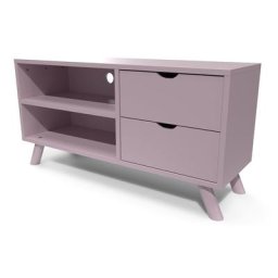 Meuble TV Scandinave bois Viking Violet Pastel