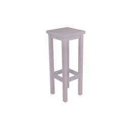 Tabouret de bar droit bois made in France Violet Pastel