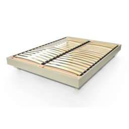 Sommier à lattes 2 places bois Kit France 160x200 Moka