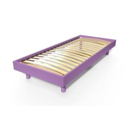 Sommier à lattes 1 place bois Kit Noé 80x190 Lilas