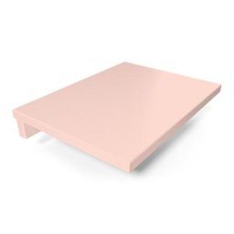 Tablette de chevet suspendue bois Rose Pastel
