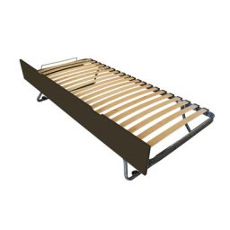 Lit tiroir Sommier relevable hêtre 90x190 Wengé