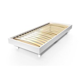 Sommier à lattes 1 place bois Kit Noé 90x190 Blanc