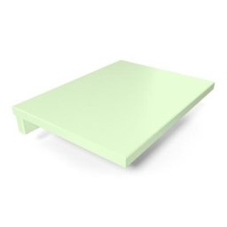 Tablette de chevet suspendue bois Vert Pastel