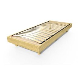 Sommier à lattes 1 place bois Kit France 90x200 Miel