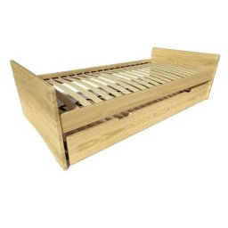 Lit gigogne ABC pin massif 90x190 Miel