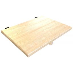 Tablette chevet étagère à suspendre bois Vernis Naturel