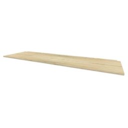Bureau tablette pour lit mezzanine Longueur 200 Vernis Naturel