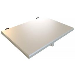 Tablette chevet étagère à suspendre bois Moka
