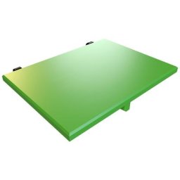 Tablette chevet étagère à suspendre bois Vert