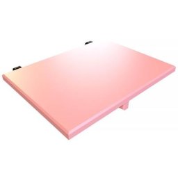 Tablette chevet étagère à suspendre bois Rose Pastel
