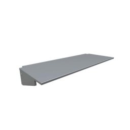 Bureau tablette pour lit mezzanine Largeur 120 Gris Aluminium