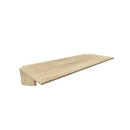 Bureau tablette pour lit mezzanine Largeur 140 Vernis Naturel