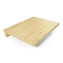 Tablette de chevet suspendue bois Miel