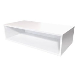Cube de rangement bois 100x50 cm Blanc