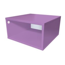 Cube de rangement bois 50x50 cm 50x50 Lilas