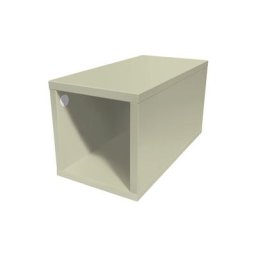 Cube de rangement bois 25x50 cm 25x50 Moka