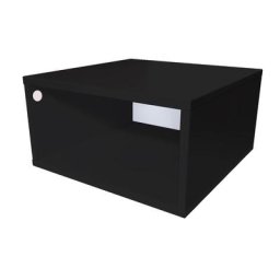 Cube de rangement bois 50x50 cm 50x50 Noir