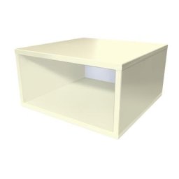 Cube de rangement bois 50x50 cm 50x50 Ivoire