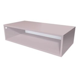 Cube de rangement bois 100x50 cm Violet Pastel