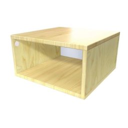 Cube de rangement bois 50x50 cm 50x50 Miel