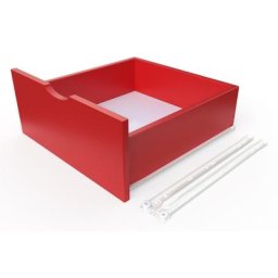 Tiroir pour cube 50 Rouge