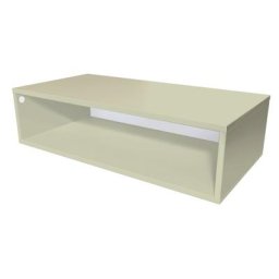 Cube de rangement bois 100x50 cm Moka