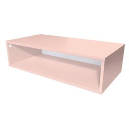 Cube de rangement bois 100x50 cm Rose Pastel