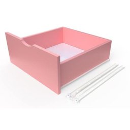 Tiroir pour cube 50 Rose Pastel