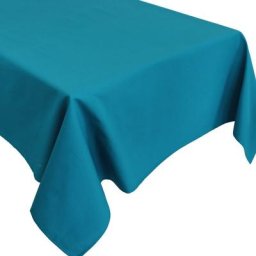 Nappe diabolo traité téflon Rectangulaire 160x350 cm - Bleu Canard