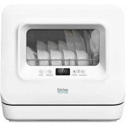 Kitchen Move - Mini lave vaisselle compact washclean Blanc abs 3 couverts - Blanc