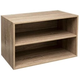 5five - tagère murale 57x30 cm Fixup effet bois naturel - 5 five simply smart - Effet bois naturel