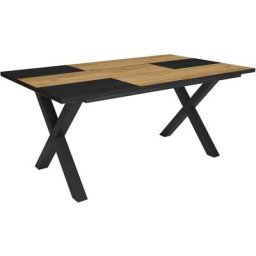Skraut Home - Table à manger - 8 personnes - 170 - Robuste et stable grâce à sa structure et aux