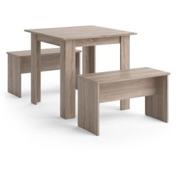 Ensemble de table ""Sentio 80 cm Sonoma Vicco
